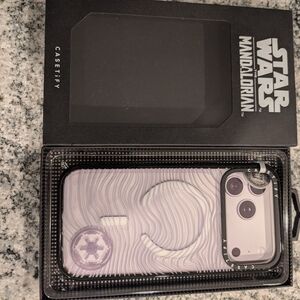 CASETiFY Star Wars Mandalorian Phone Case - Purple